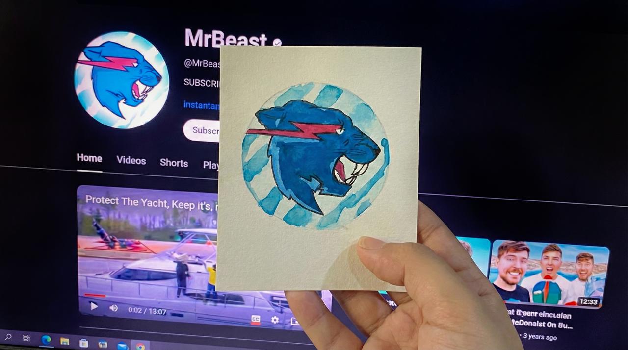 Mr. Beast Logo