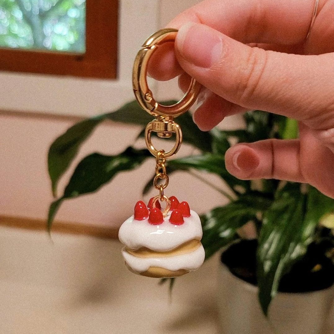 Whole Strawberry Shortcake Charm