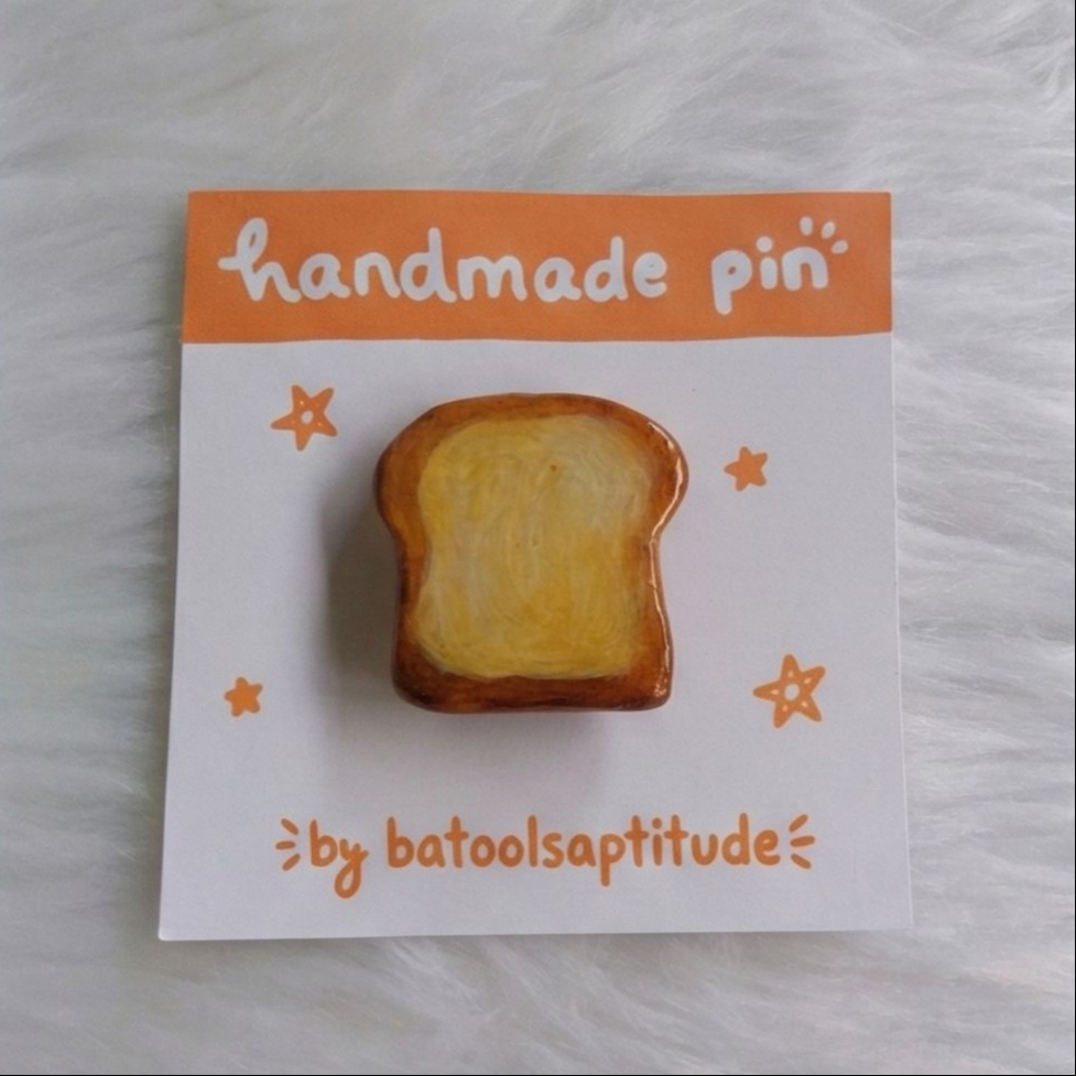 Golden Butter Toast Pin